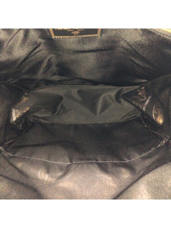 Fendi Black Brown Yellow Gold Nylon Backpack main image 7